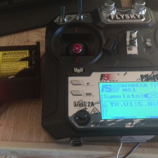 FLYSKY FS-i6 to 18650 3D model