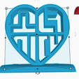 snsd3heart.png K-pop, P-pop, C-pop, Thai, Logos Collection 1 Logo Decor Display Ornament