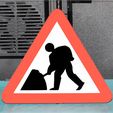 Menatwork3.jpg Men At Work Road Sign