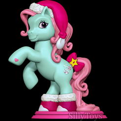 1.png Archivo 3D Menta - My Little Pony: Una Navidad muy Menta・Diseño imprimible en 3D para descargar