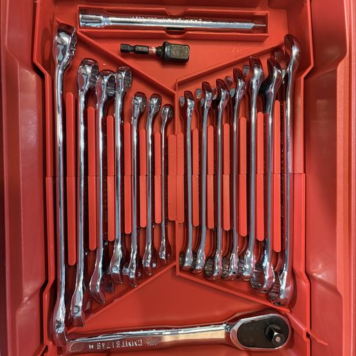 PACKOUT Wrench Organizer – SAE & Metric Wrench Holder