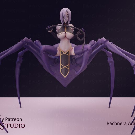 Monster Musume -  Rachnera Arachnera 3D model