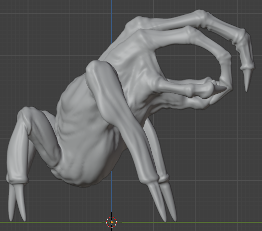 Para8Side.png Oddworld Paramite - Pose 8