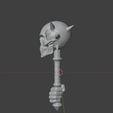 skull-mace-7.jpg Skull Mace- bit, weapon