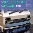 a1.jpg WPL D12 1-10th New Grille with headlight lens