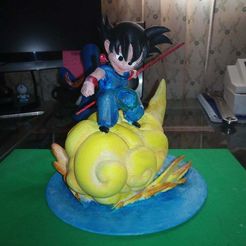 IMG_20200310_153853_3.jpg Free STL file Kid Goku Dragon Ball Z・Template to download and 3D print