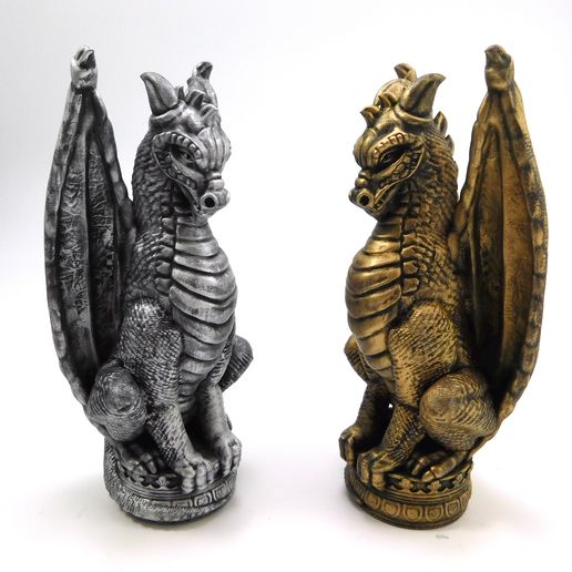 dragon_kings.jpg Télécharger fichier STL Dragon Chess ! Dragon Overlord (Le Roi) • Modèle à imprimer en 3D, loubie