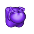 pepe_logo.stl 佩佩青蛙定制键帽 cherry mx