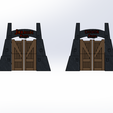 1.png Файл STL Дверь парка Юрского периода / Куриный парк・Дизайн 3D-печати для загрузки3D