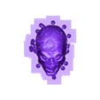 964 Horro Head A supported.stl Horror Heads 3D Printable files for action figures