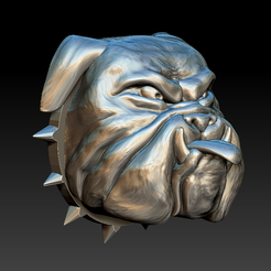 oie_m8002A2afdIH.png OBJ file TONGUE DOG・3D print design to download, don3dprinted