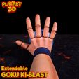 0.jpg GOKU FLEXI HAND + EXTENDABLE KI-BLAST - NO SUPPORTS - EASY TO PRINT AND ASSEMBLE