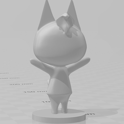 ankha.png Free STL file Ankha - Animal Crossing・3D printing design to download