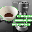 funnel.png DēLonghi Dedica portafilter funnel × 51 mm
