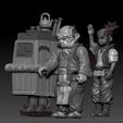 screenshot.587.jpg STAR WARS .STL VISIONS, THE OLD MAN, THE BOSS AND THE GONK OBJ. VINTAGE STYLE ACTION FIGURE.