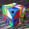 108_1405_display_large.JPG Asymmetrical Dino 2x2 Rubik's Cube