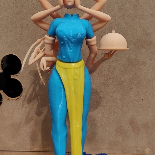 IMG_20231219_185935089.jpg Chainsawman Falling Devil fanart figure