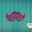 Mostacho-Father.jpg Mustache Mustache Mustache Cookie Cutter M3