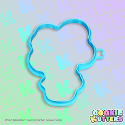 475_cutter.png MOULE À BISCUITS EN FORME DE TRÈFLE POUR LA FÊTE DE LA PATRICK