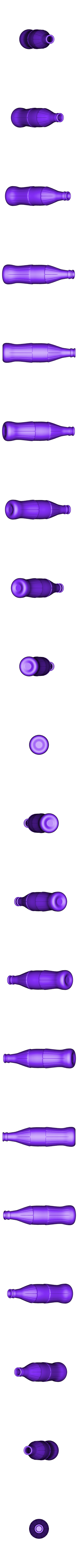 coke-bottle.stl Бутылка кока-колы