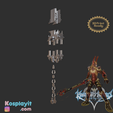 untitled_BL-11.png 48" Terra Chaos Ripper 3D Model - 3D print Ready - For 3D Printing - Chaos Ripper Keyblade - Terra Cosplay - Kingdom Hearts Birth By Sleep