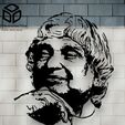 5.jpeg APJ Abdul Kalam: 3D Printed Wall Art of India's Renowned Leader