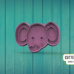 Elefante-M1.jpg Baby Shower Elephant Elephant Cookie Cutter M1