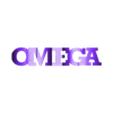 Text Flip - Omega.stl Перелистывание текста - греческий алфавит в комплекте