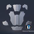 Back.jpg Helldivers 2 Armor - B-01 Tactical - 3D Print Files