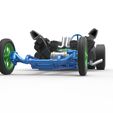 5.jpg Dragster old school à 6 roues à moteur avant Diecast Échelle 1:25
