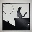 1.jpg Maybe I get there - the cat and the moon
