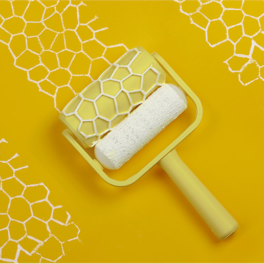 Voronoi Paint Roller 3D model