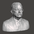 Theodore-Roosevelt-9.png 3D Model of Theodore Roosevelt - High-Quality STL File for 3D Printing (PERSONAL USE)