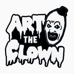 Screenshot-2024-04-24-152429.png ART THE CLOWN (TERRIFIER) Logo Display by MANIACMANCAVE3D