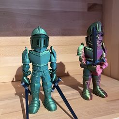 Flexi Print-in-Place Knight