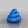 f36b2efdffe5dfc4b0ab0c66848bbe4c.png Free STL file Pile of Poo Emoji multi-part high-poly・Design to download and 3D print