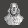 Benjamin-Franklin-1.png 3D Model of Benjamin Franklin - High-Quality STL File for 3D Printing (PERSONAL USE)