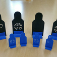 Capture d’écran 2017-02-14 à 12.07.07.png Free STL file Shooting target series (replaceable)・3D printable model to download