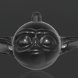 YODA-2.png Yoda Christmas Ball / Yoda Ornament / Christmas ball Yoda