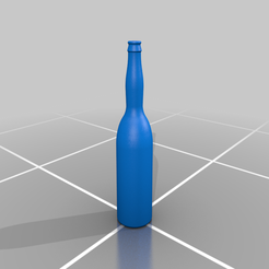 bottle1.png Archivo STL Botella de cerveza・Objeto de impresión 3D para descargar, KoziModelworks