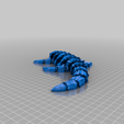 Armadillo_Lizard_V5.png Free 3D file Armadillo Lizard - Articulated・3D printable object to download