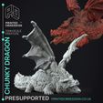 Chunky-Dragon-1.jpg Possessed Bakery - 17 Model Pack -  PRESUPPORTED - Illustrated and Stats - 32mm scale