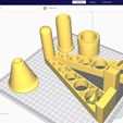 Orientation-sur-le-plateau.jpg Anycubic Vyper reel support with self-adjusting bearing + 55mm riser