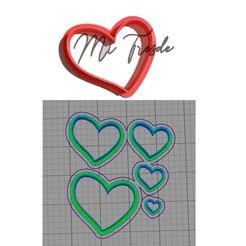 cortante-corazones-mix.jpg Fichier STL Couper un nouveau cœur・Objet imprimable en 3D à télécharger