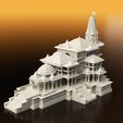 V12.png Divine Ayodhya Ram Mandir & Ramji - 3D Printable STL Models