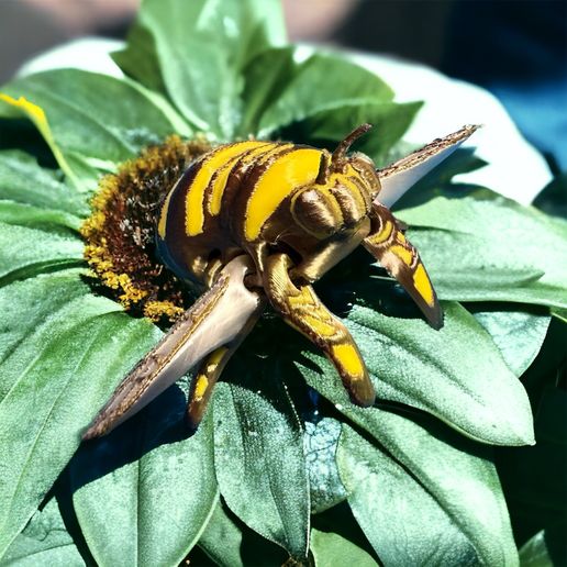 TINY BUMBLE BEE, SMALL EASY TO PRINT, PRINT IN PLACE, NO SUPPORTS ...