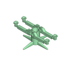 01.png STL file Scaler Crawler Truck Auto Stand with rotating function・3D printer design to download