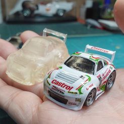 DSC00131-1200.jpg Free STL file Deformed Castrol TOYOTA Supra・3D printing model to download