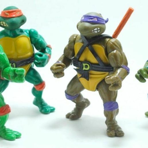 🦸 TMNT años 90'・Archivo 3D para Impresión 3D・Cults