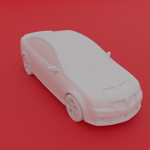STL file Pontiac G8 🚗 (OBJ)・3D printer design to download・Cults